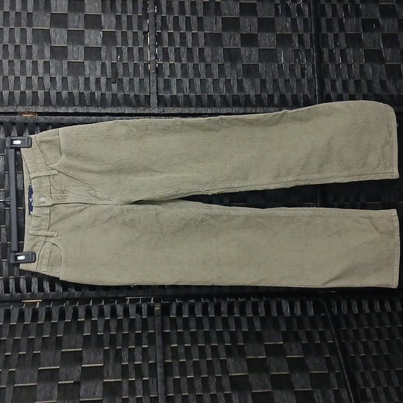 Hollister Pants - Hollister Womens High Rise Dad Pants Corduroy Sage Green SZ 00S W23